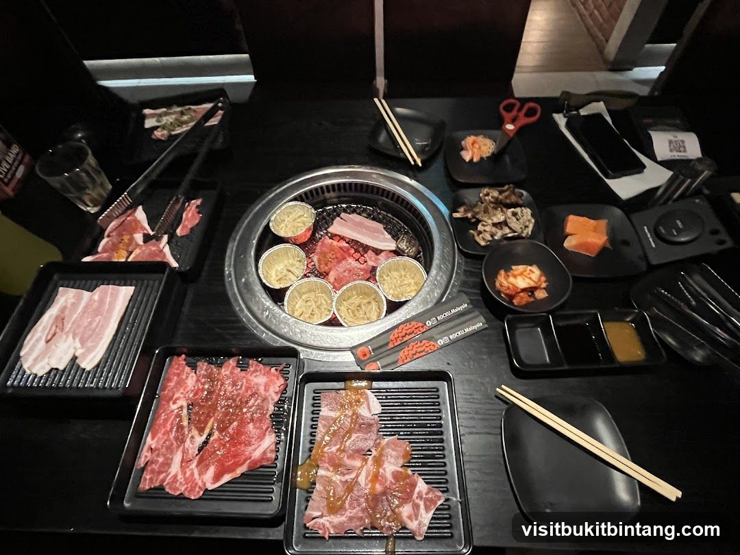 Barbecue Table Setting