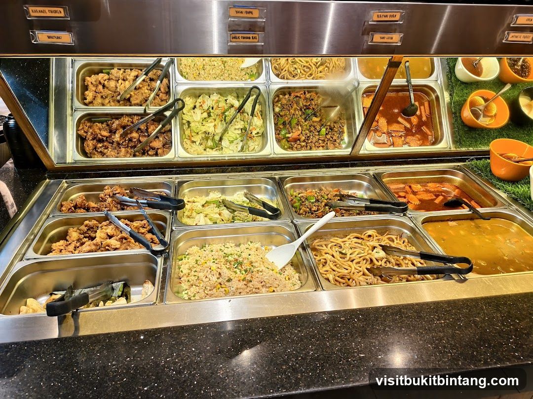 Buffet Food Display