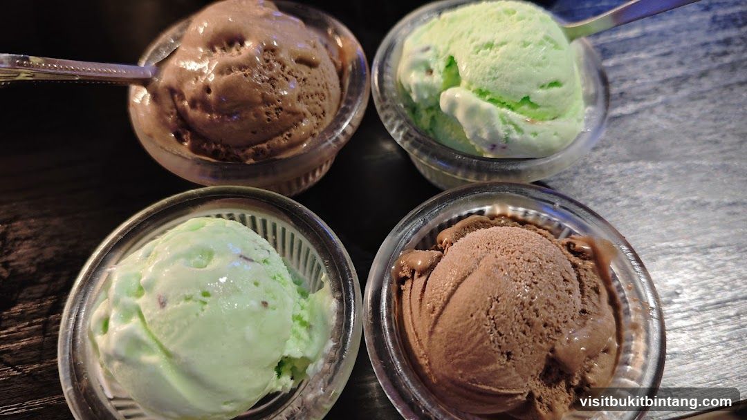 Four Bowls of Ice Cream