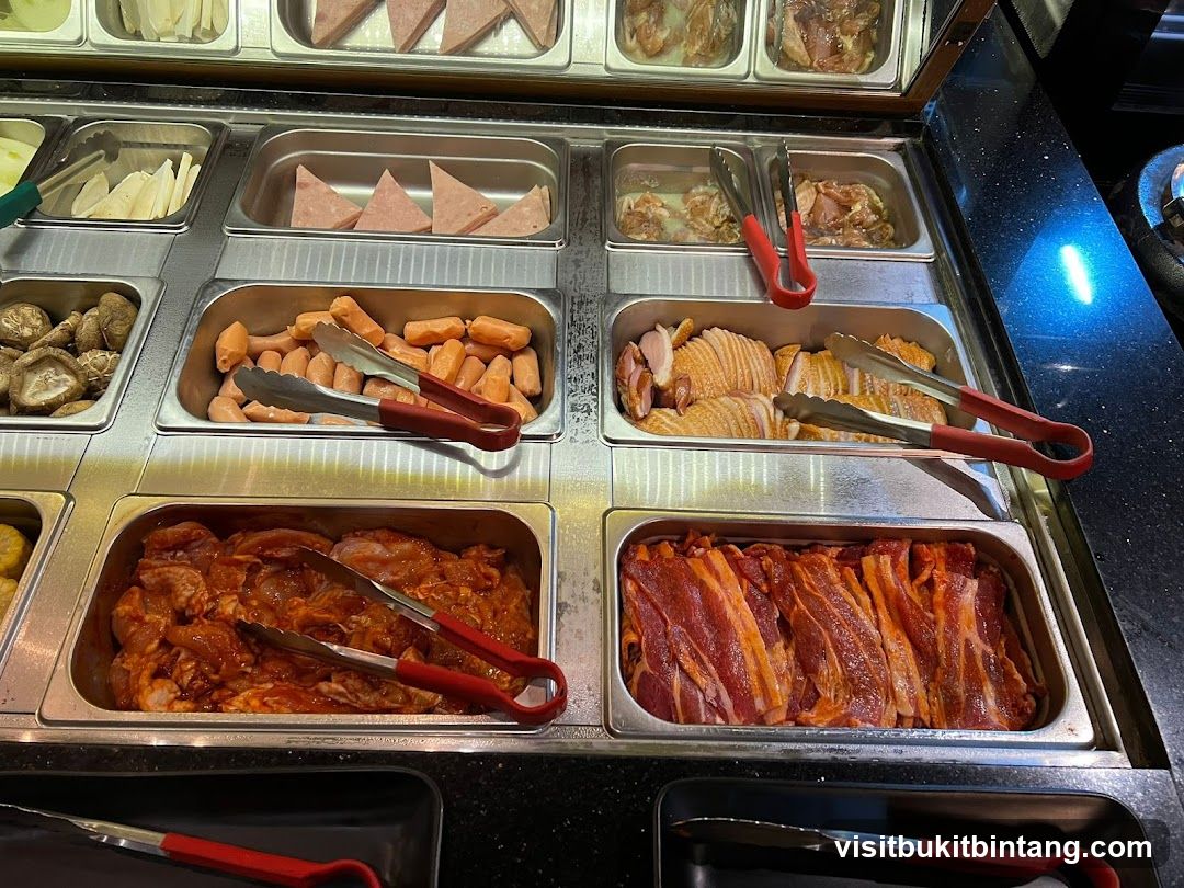Buffet Food Display
