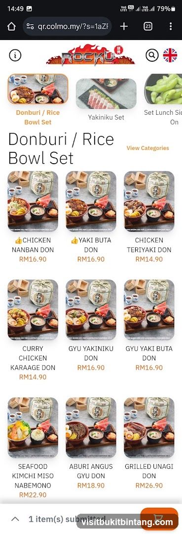 Donburi / Rice Bowl Set