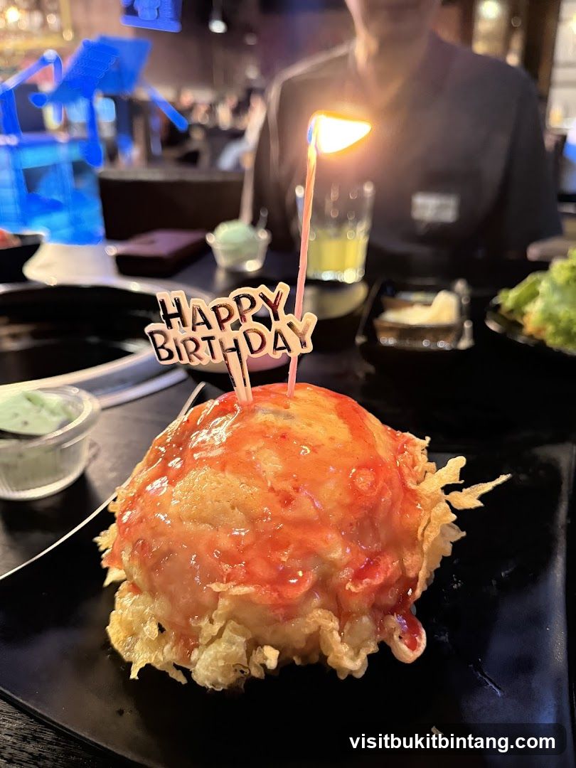 Birthday Dessert