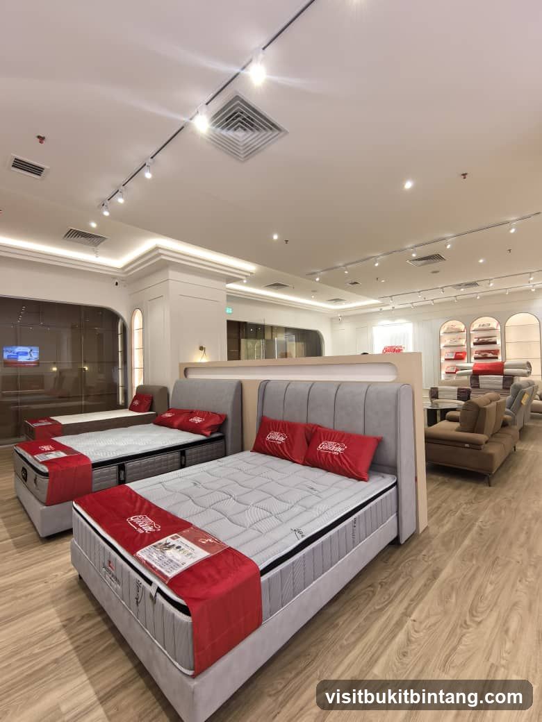 Mattress Store Interior