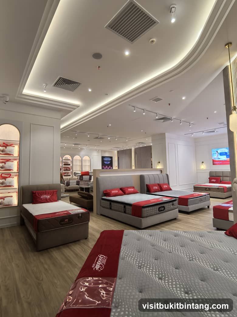 Mattress Store Interior