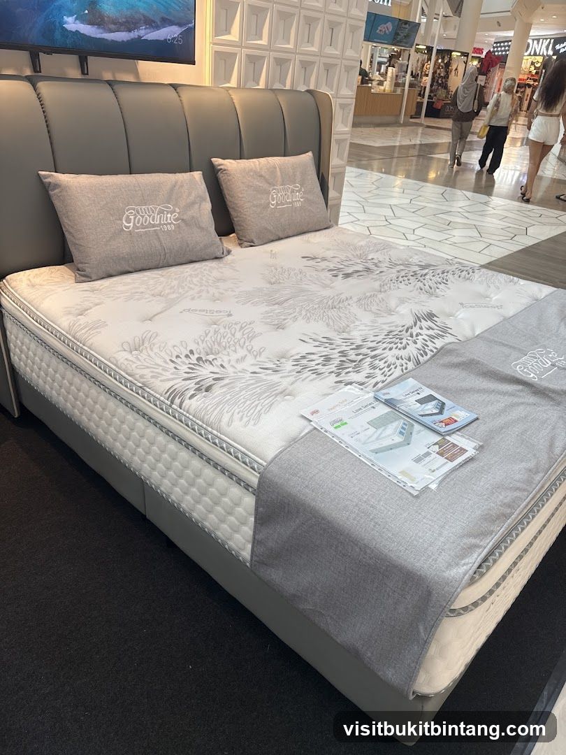 Mattress Display in a Store