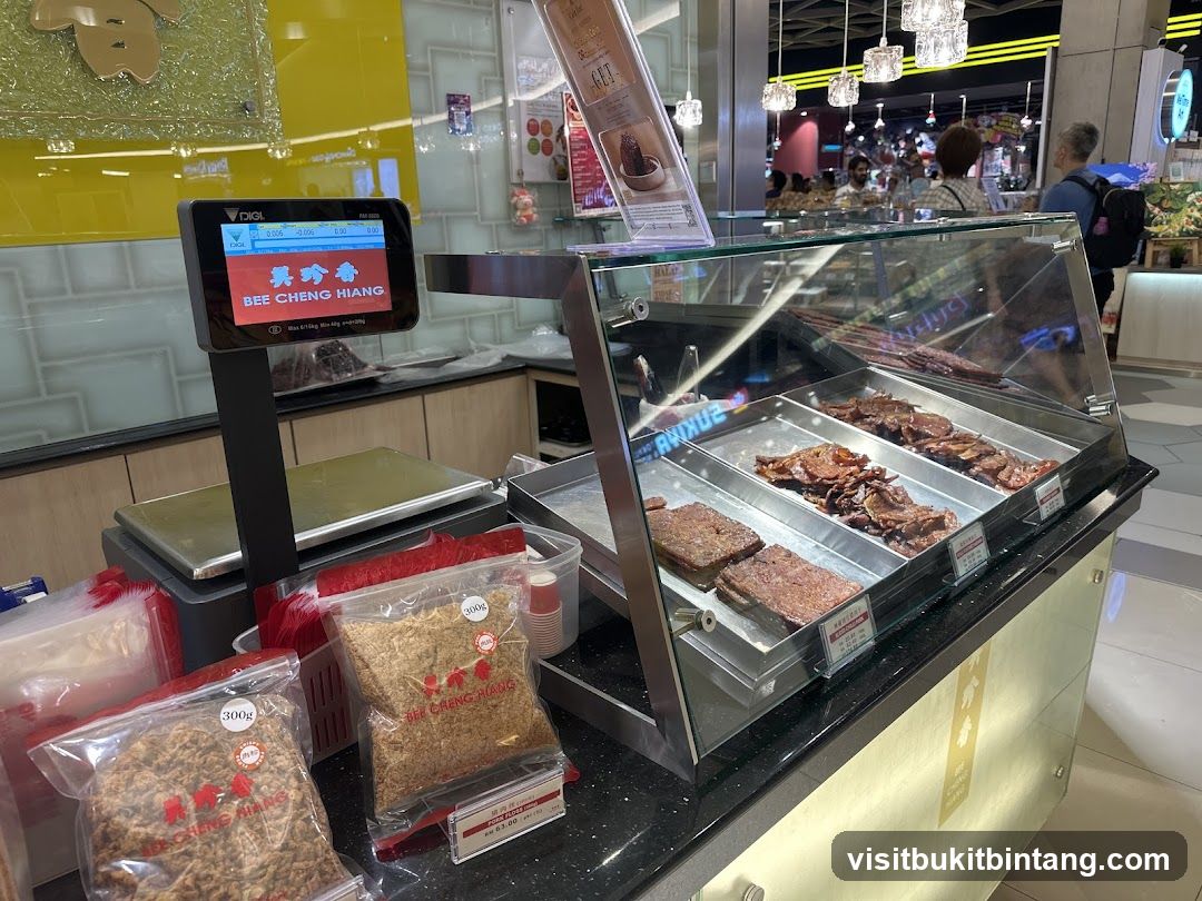 Bak Kwa Display