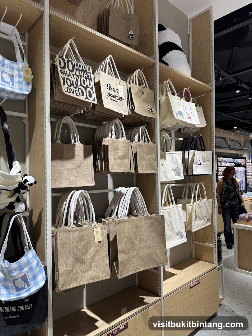 Tote Bags Display