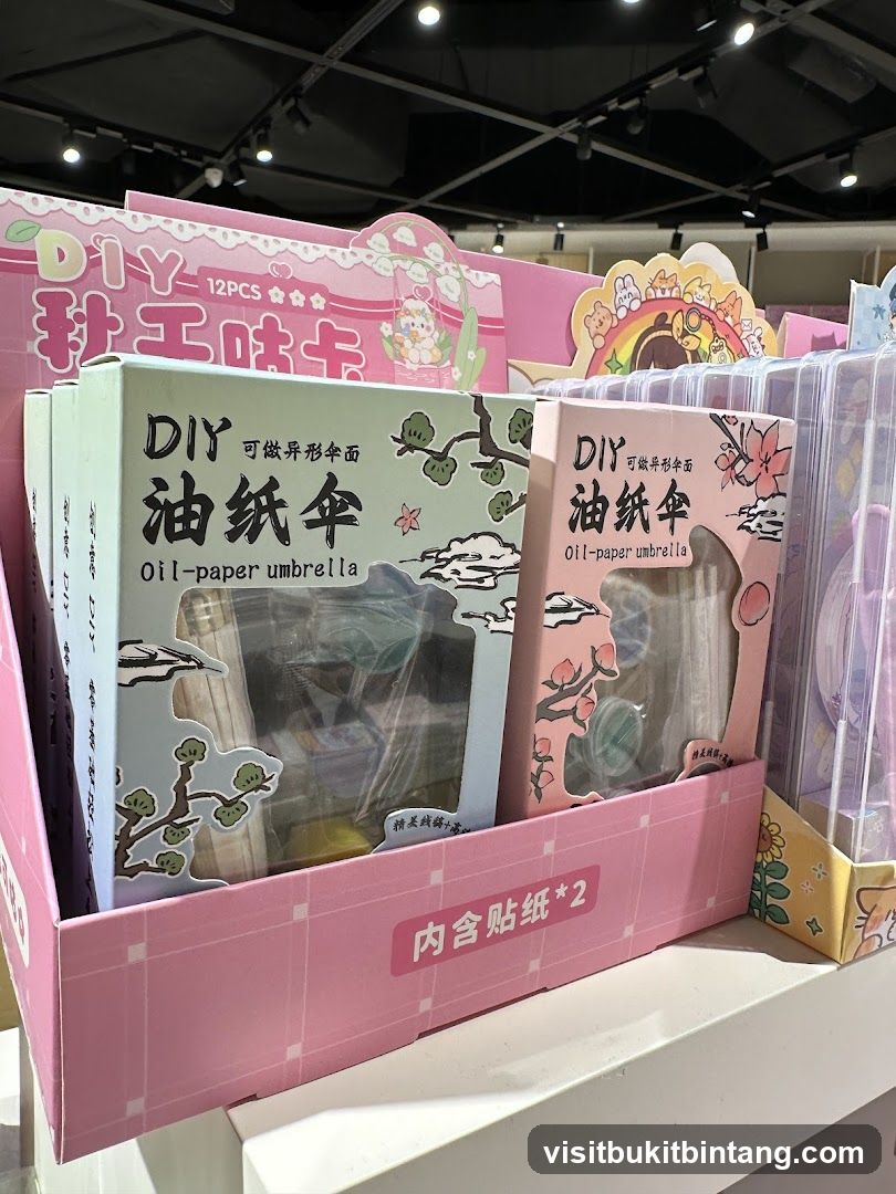 DIY Oil-Paper Umbrella Kits