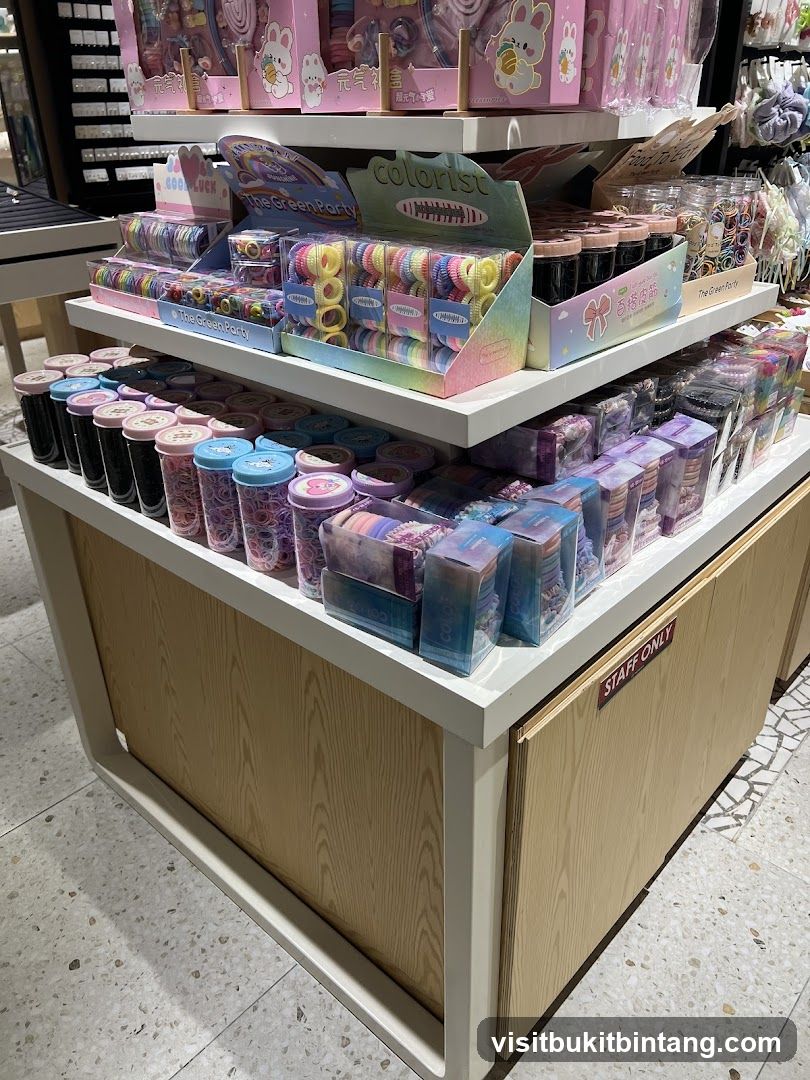 Hair Accessories Display