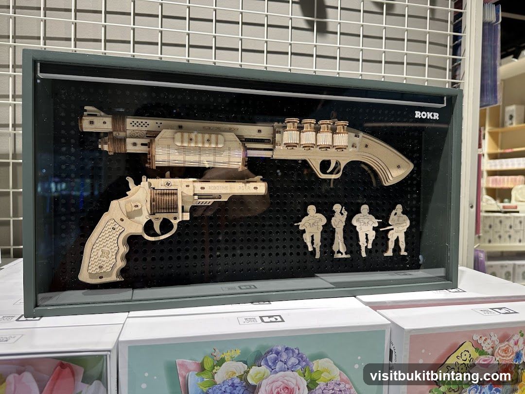Wooden Model Display