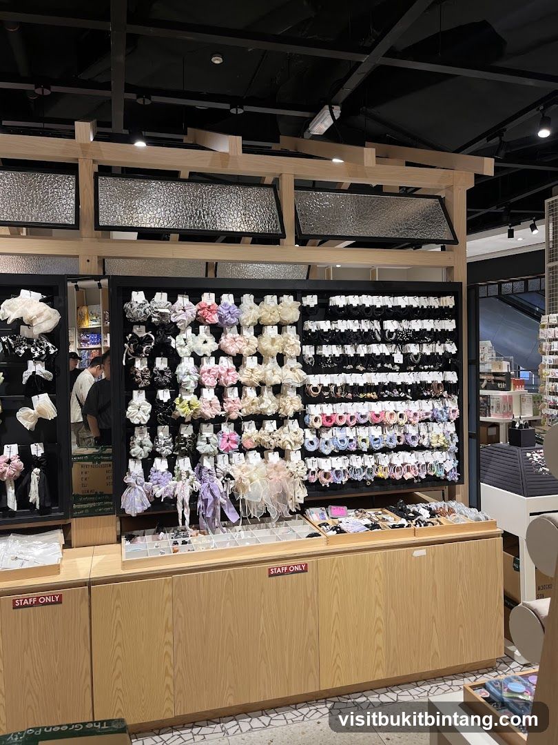 Hair Accessories Display