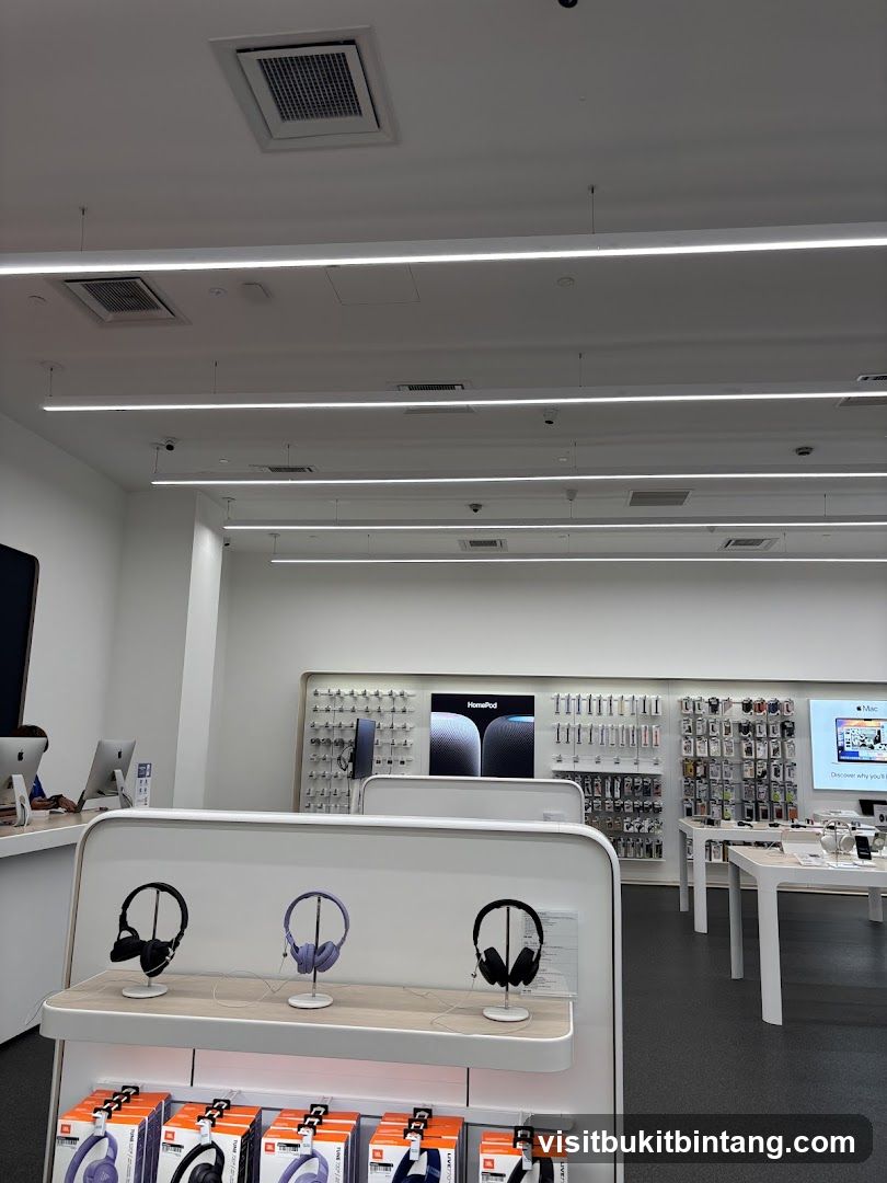 Electronics Store Interior