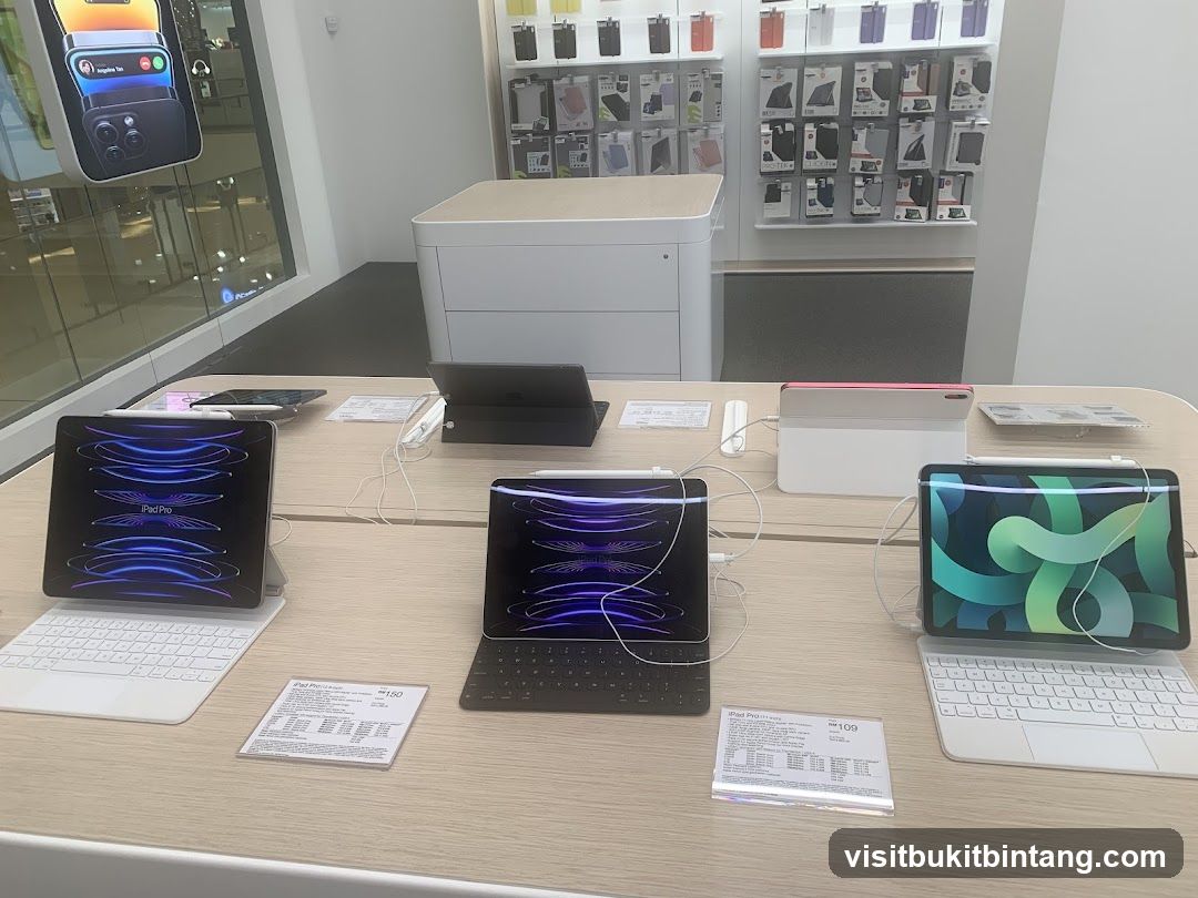 Tablets on Display