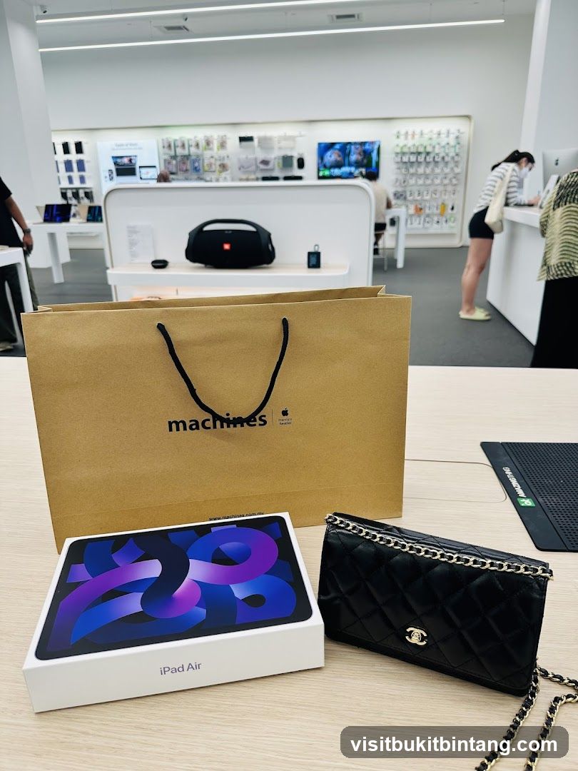 Apple iPad Air and Chanel Wallet