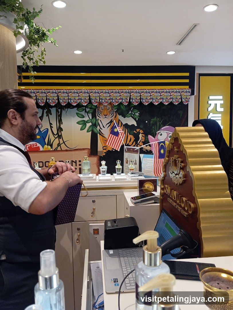 Store Interior with Staff and Products