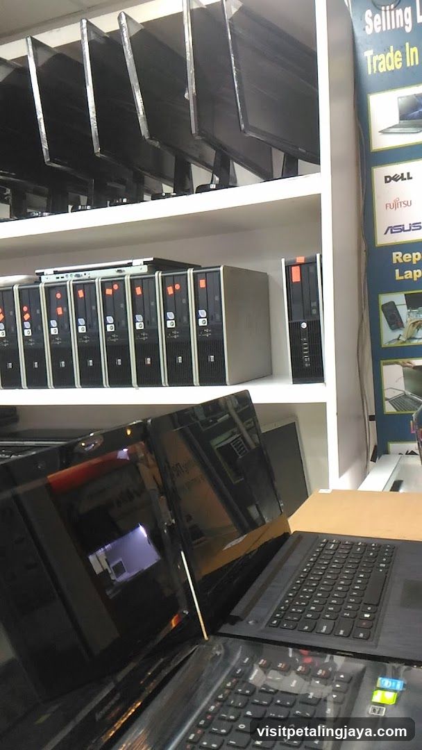 Electronics Store Interior Display