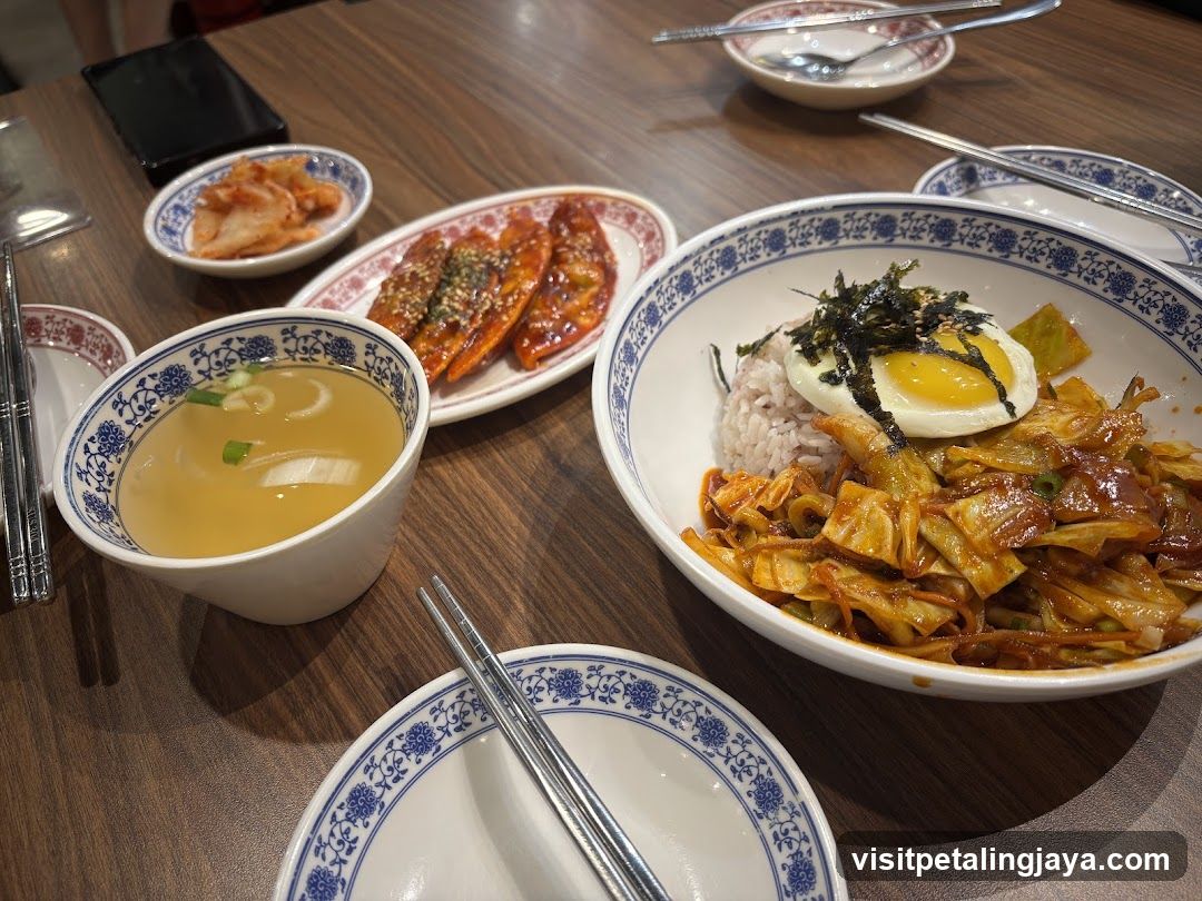 Korean Meal Spread