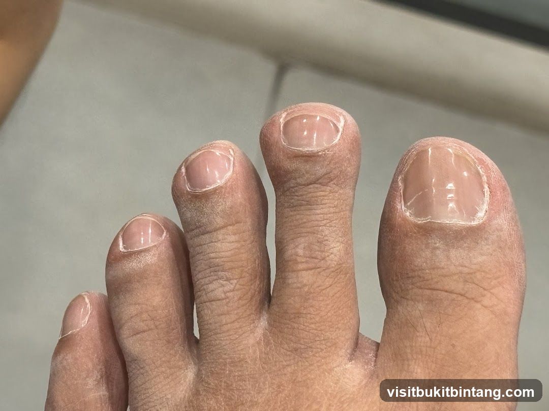 Close-up of Toes
