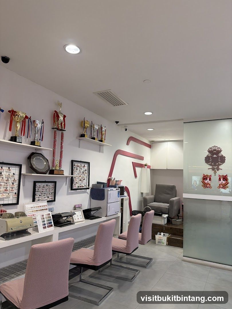 Nail Salon Interior