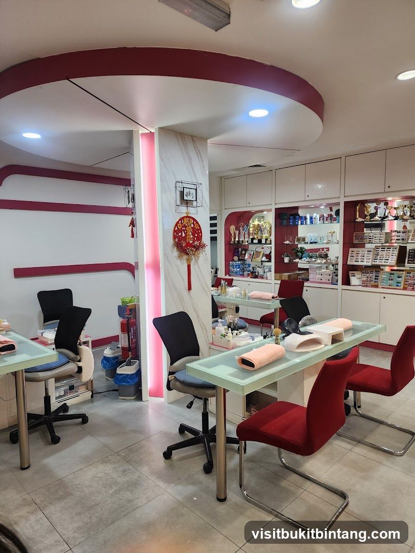 Nail Salon Interior