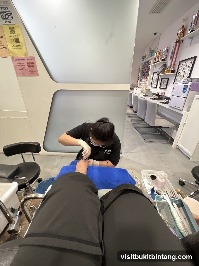 Nail Salon Interior
