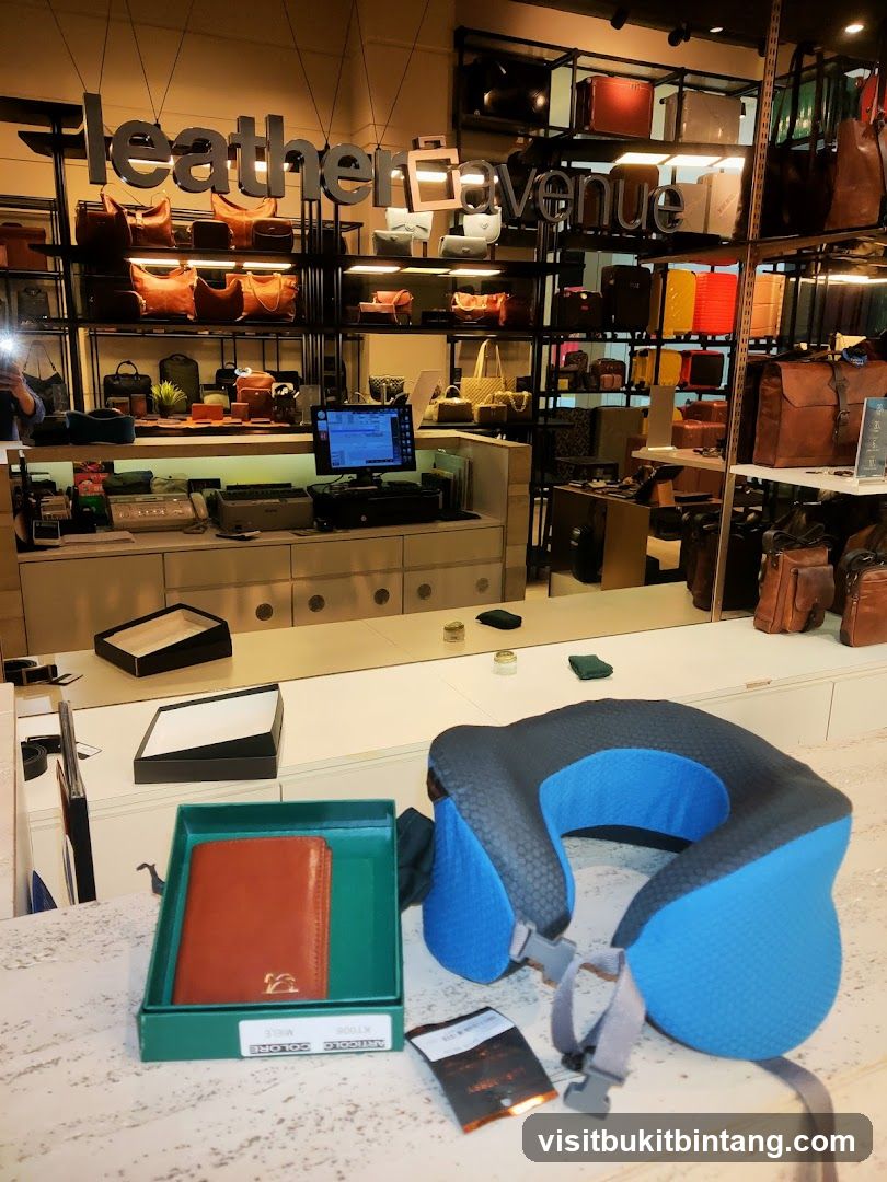 Leather Goods Store Interior