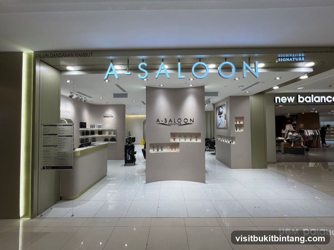 A-Saloon Gurney Plaza - Highly Recommended Best Salon In Penang