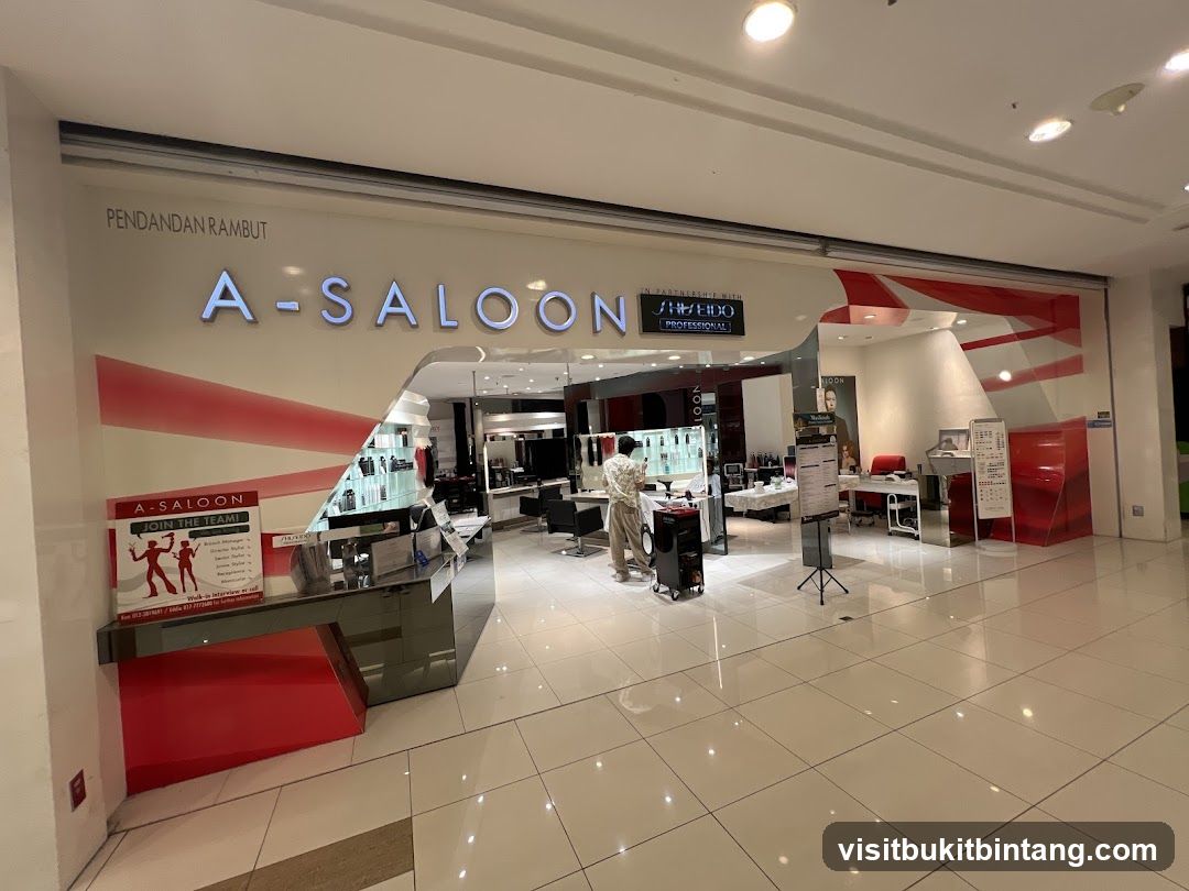 A-Saloon Gurney Plaza - Highly Recommended Best Salon In Penang