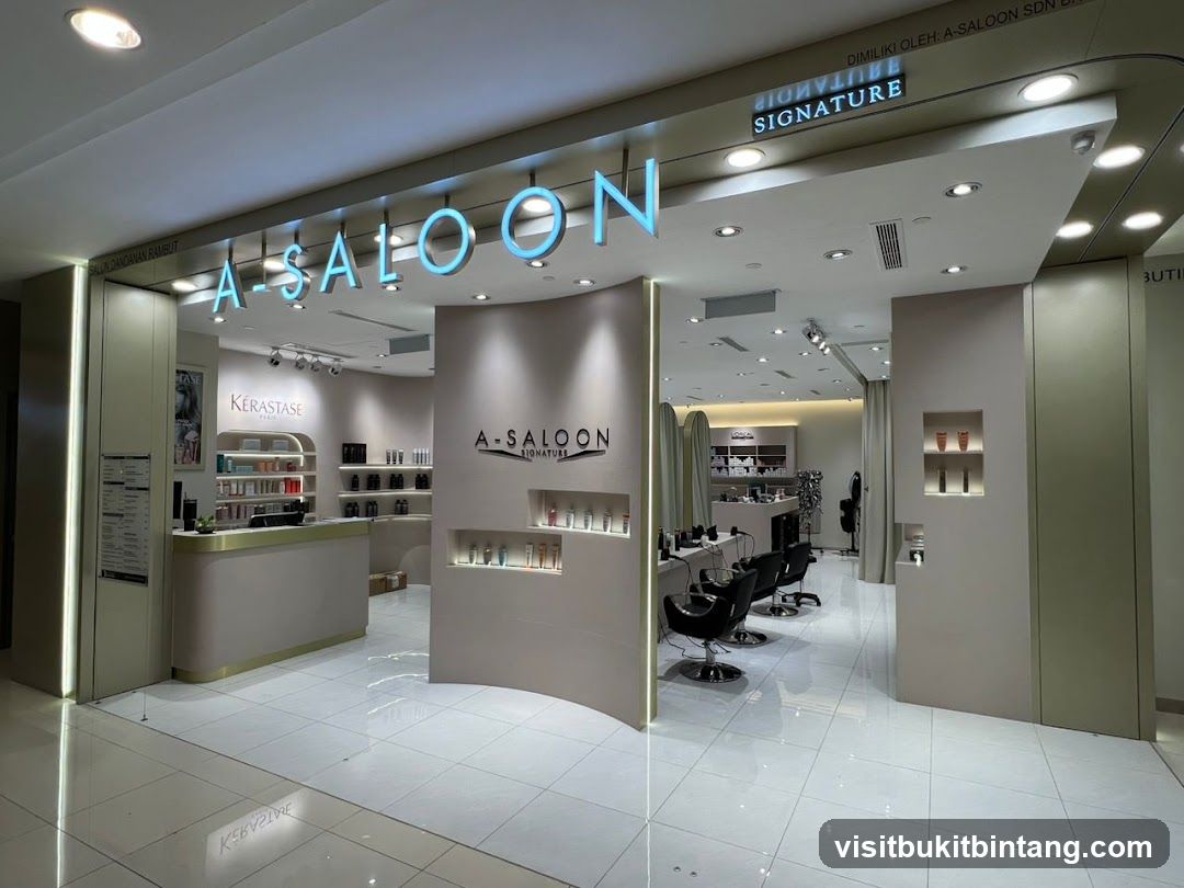 A-Saloon Gurney Plaza - Highly Recommended Best Salon In Penang
