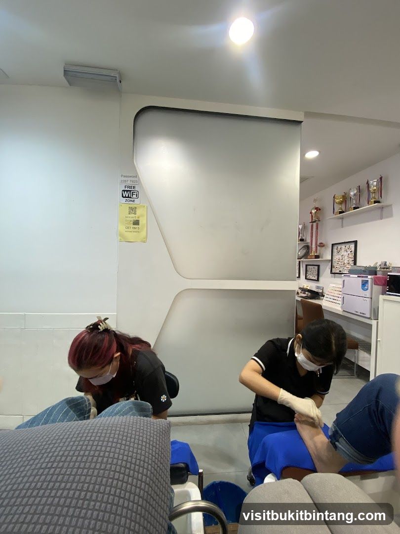 Nail Salon Interior