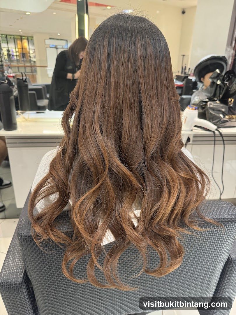 Woman with Wavy Brown Hair