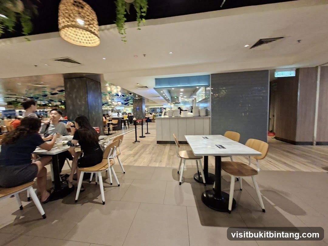 Restaurant Interior with Diners