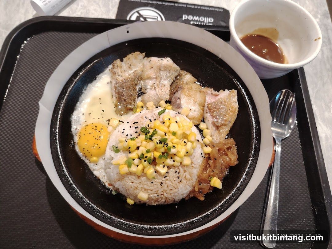 Sizzling Plate Meal