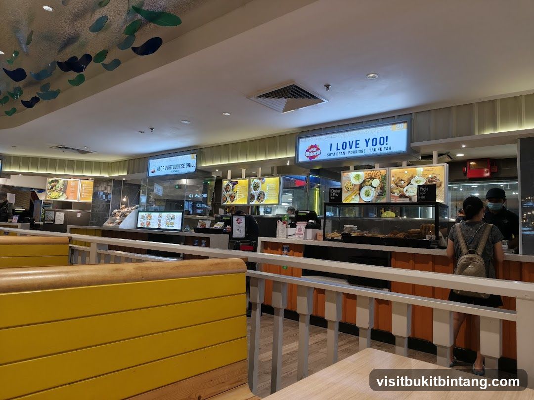 Food court stalls