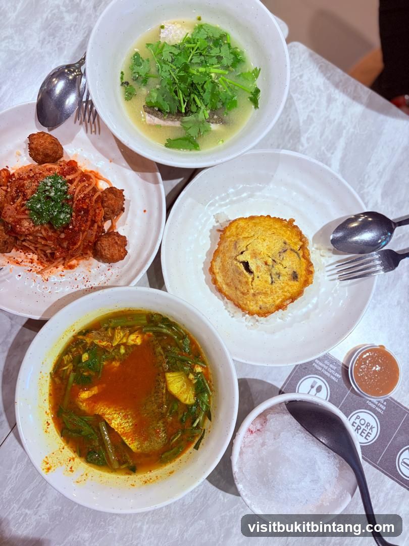Assortment of Dishes
