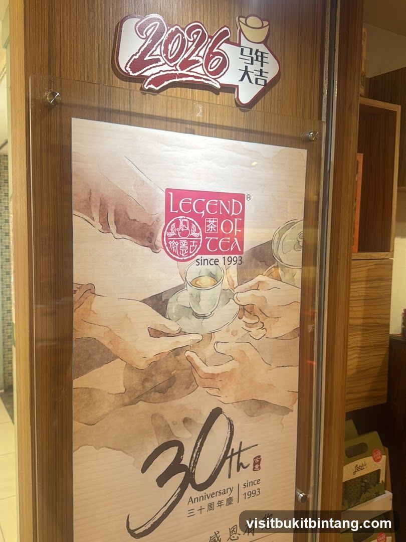 Legend of Tea 30th Anniversary Poster