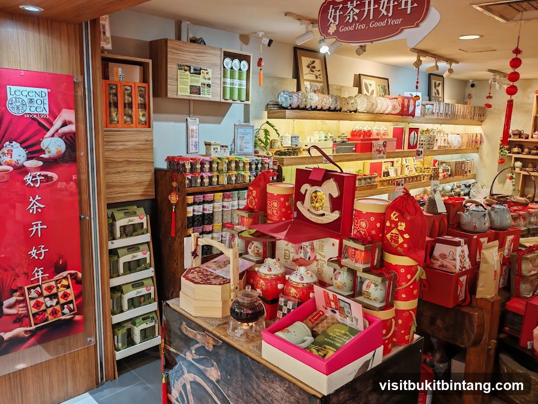 Tea Shop Display