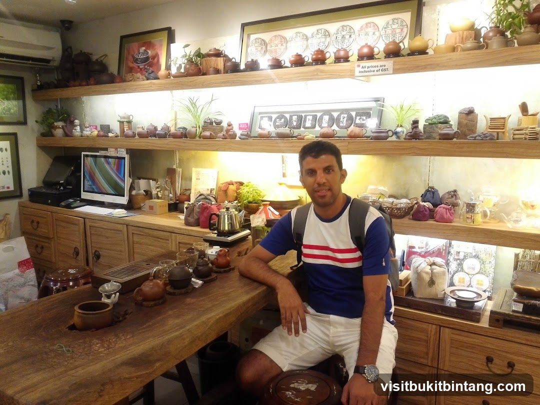 Man in a Tea Shop