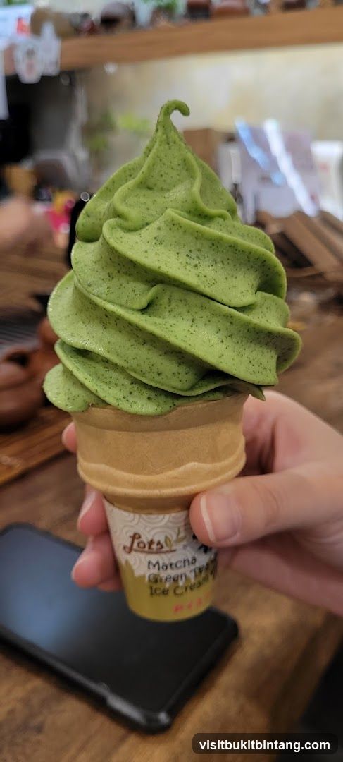 Matcha Ice Cream Cone
