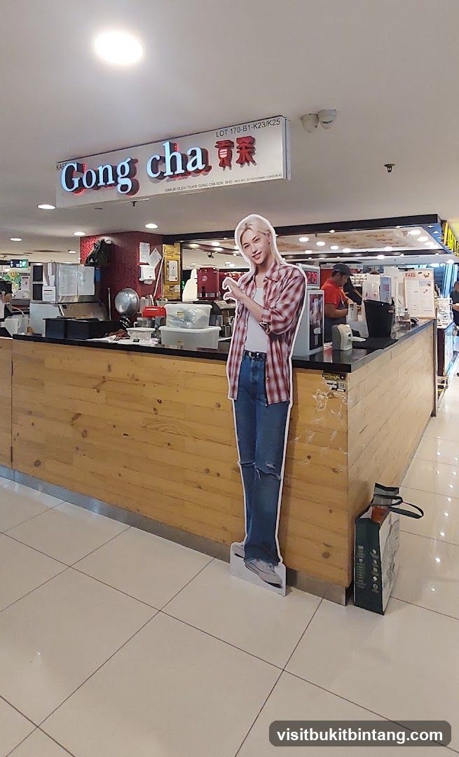 Gong Cha Storefront with Standee
