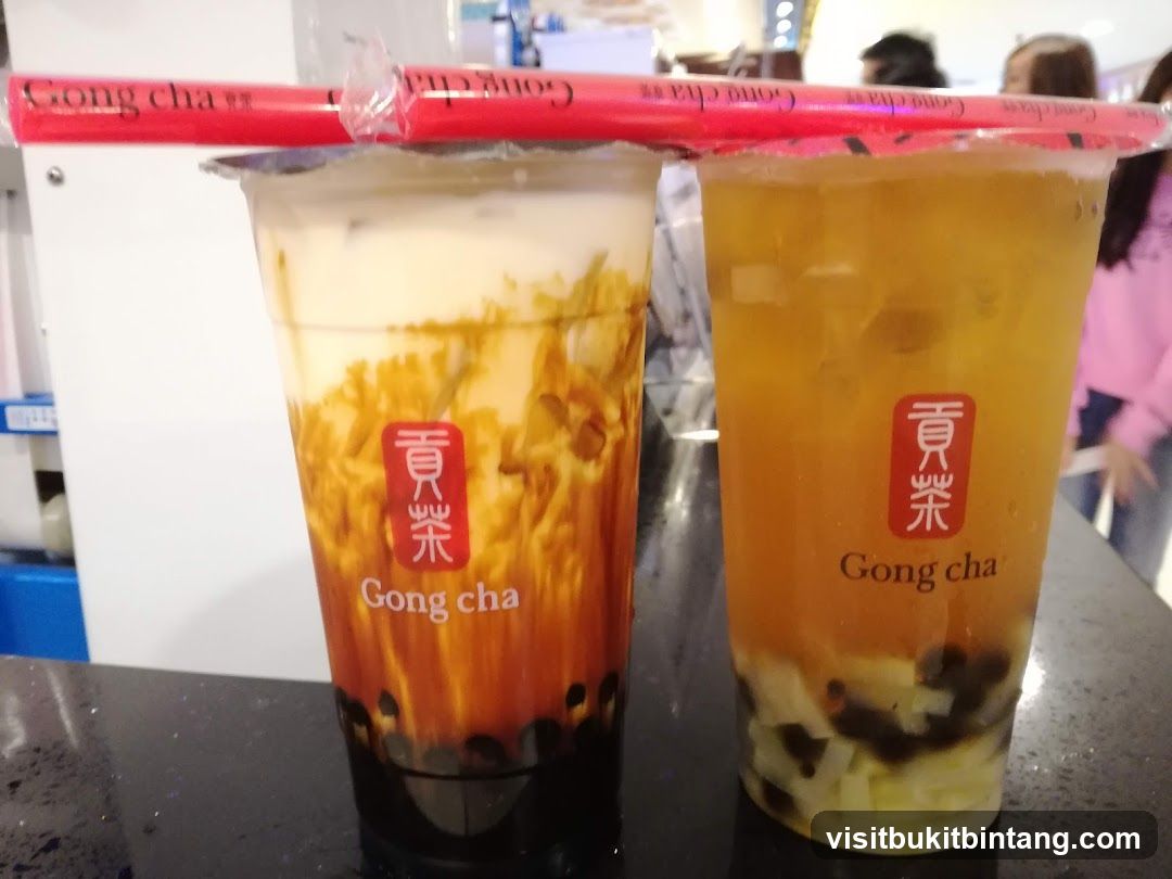 Gong Cha Drinks