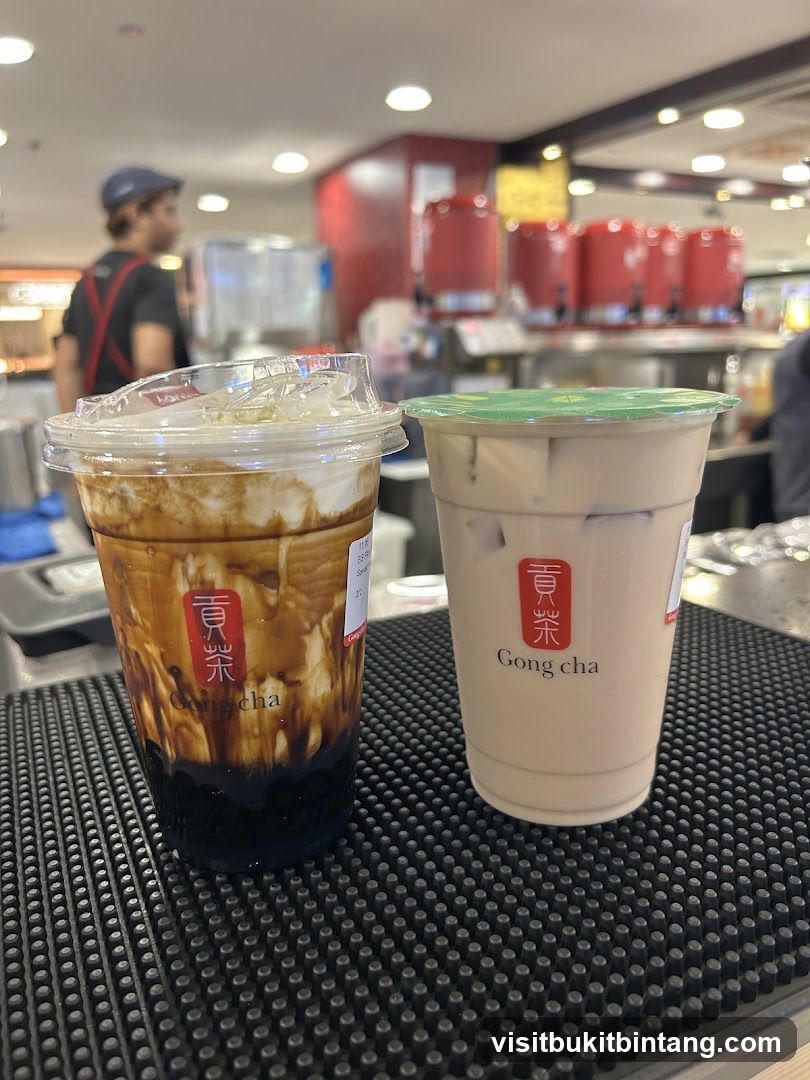 Gong Cha Drinks