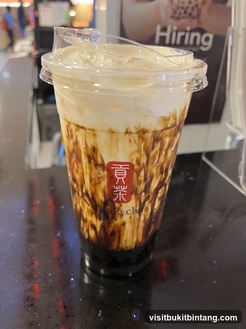 Brown Sugar Boba Milk Tea