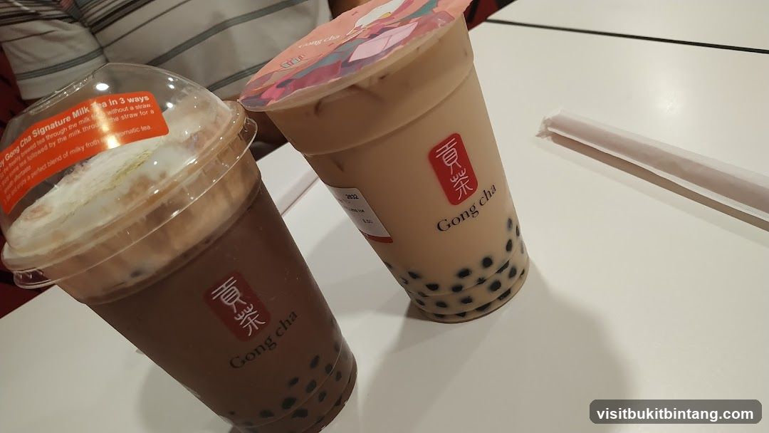 Gong Cha Bubble Teas