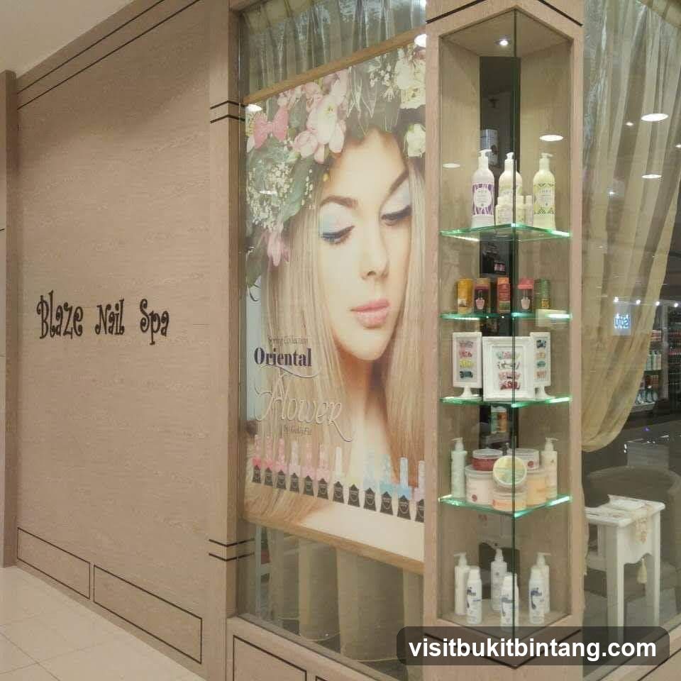 Blaze Nail Spa Display