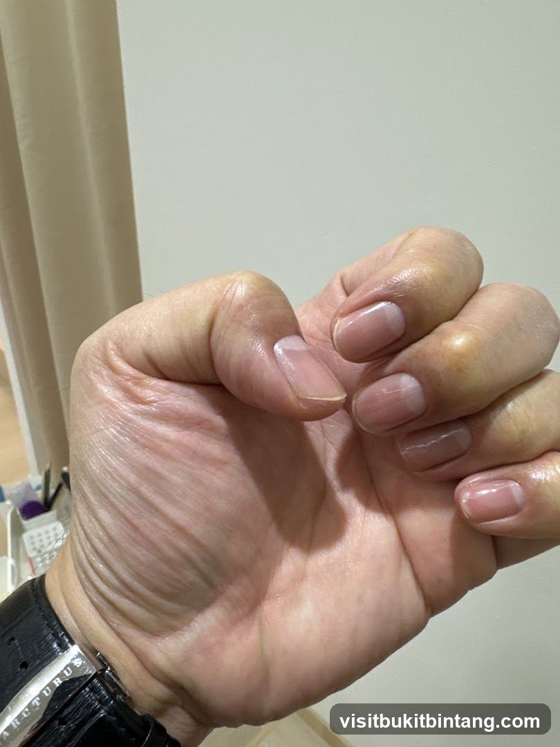 Manicured Hand with Watch