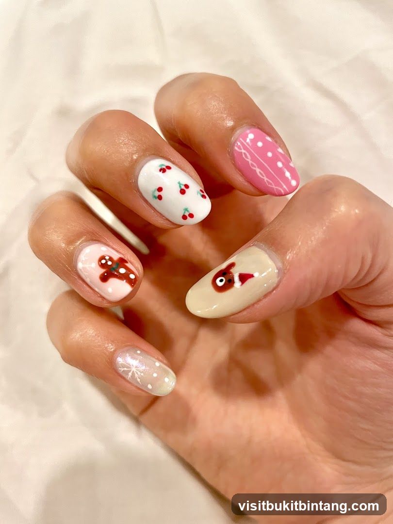 Festive Nail Art