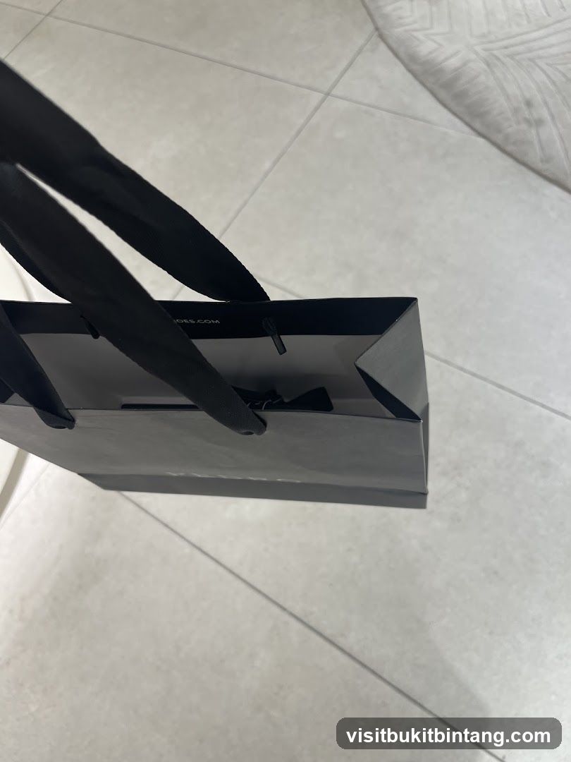 Black Shopping Bag