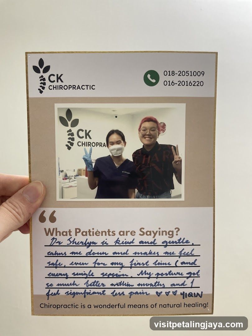 CK Chiropractic Flyer