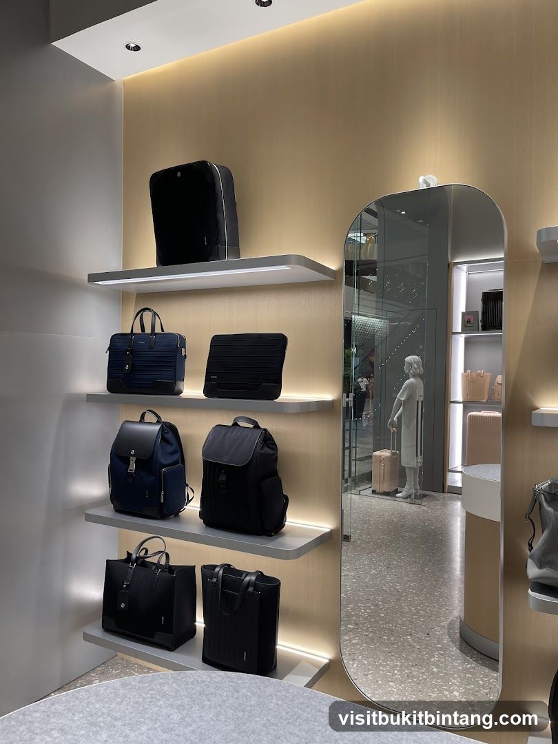 Bags on Display